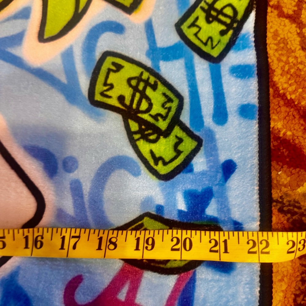 NEW Custom Designed Ritchie Rich Colorful Cartoon Rug or Wall Hanging - Picture 3 of 4